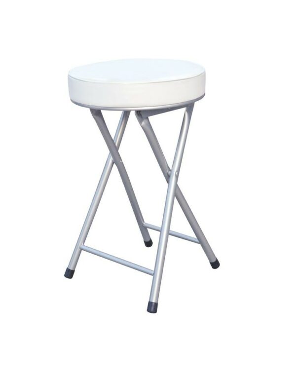 SET DA 6 SGABELLO PIEGHEVOLE MONOCOLORE BIANCOOGD 30X30X50