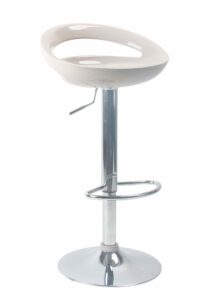 SET DA 2 SGABELLO BAR ABS BEIGE