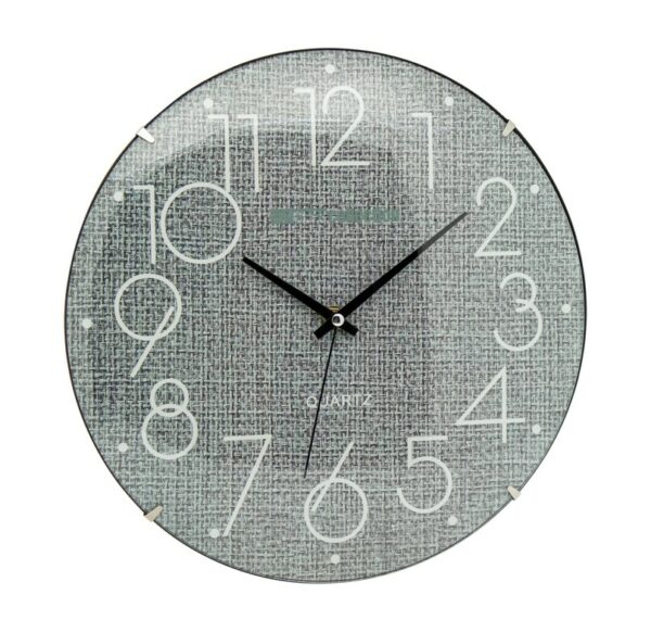 OROLOGIO MURO TONDO PLA 31 GRIGIO CH.