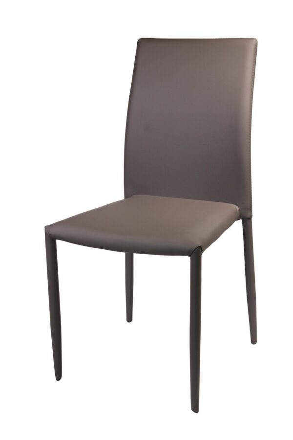 SEDIA KRISTIN set da 6 GRIGIO SCURO
