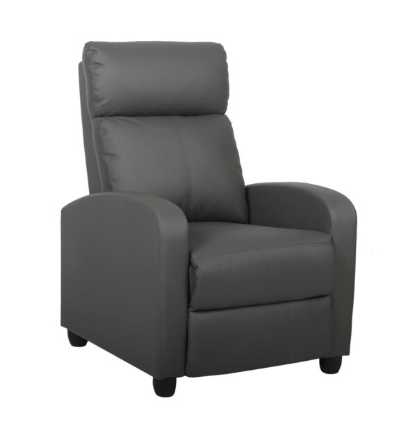 POLTRONA RELAX GRIGIO PU DESA 87X69X100 ASO