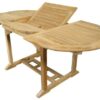 TAVOLO OVALE ESTENSIBILE 110x240cm