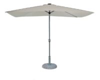 Ombrellone 200x300cm con palo centrale e illuminazione a LED