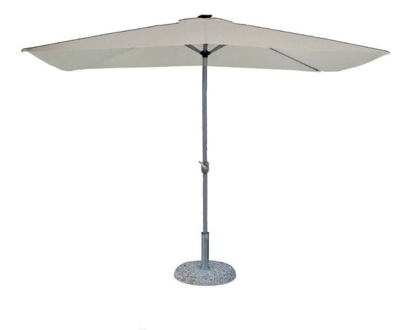 Ombrellone 200x300cm con palo centrale e illuminazione a LED
