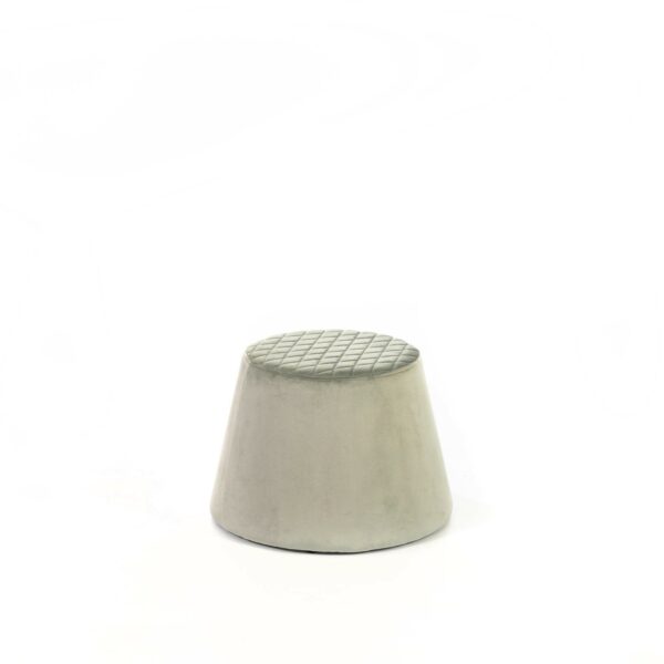Buddy - Pouf monocolore- grigio - STONES