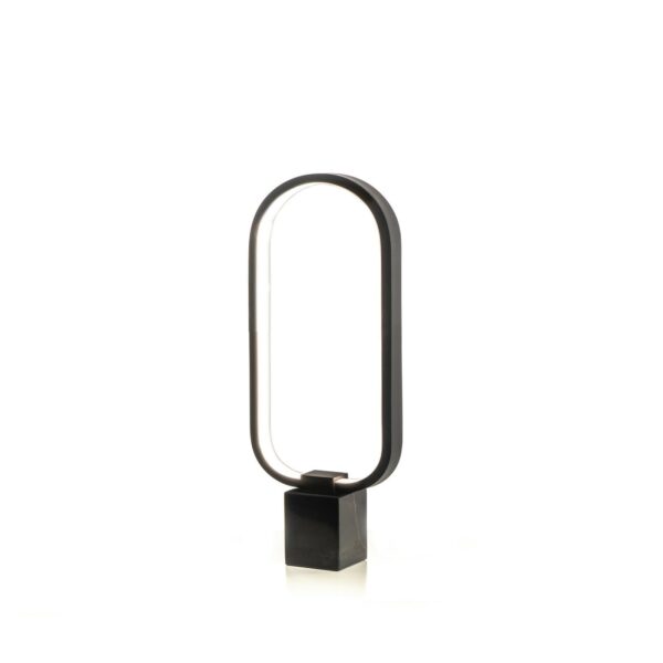 Naos nero- lampada da tavolo a led-STONES