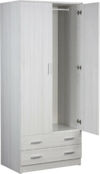 ARMADIO 2 ANTE 2 CASSETTI KIT EUCALIPTO - SARMOG
