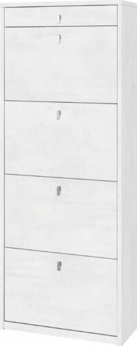 SCARPIERA 4 ANTE 1 CASSETTO ALTO P29 KIT OSSIDO BIANCO - SARMOG