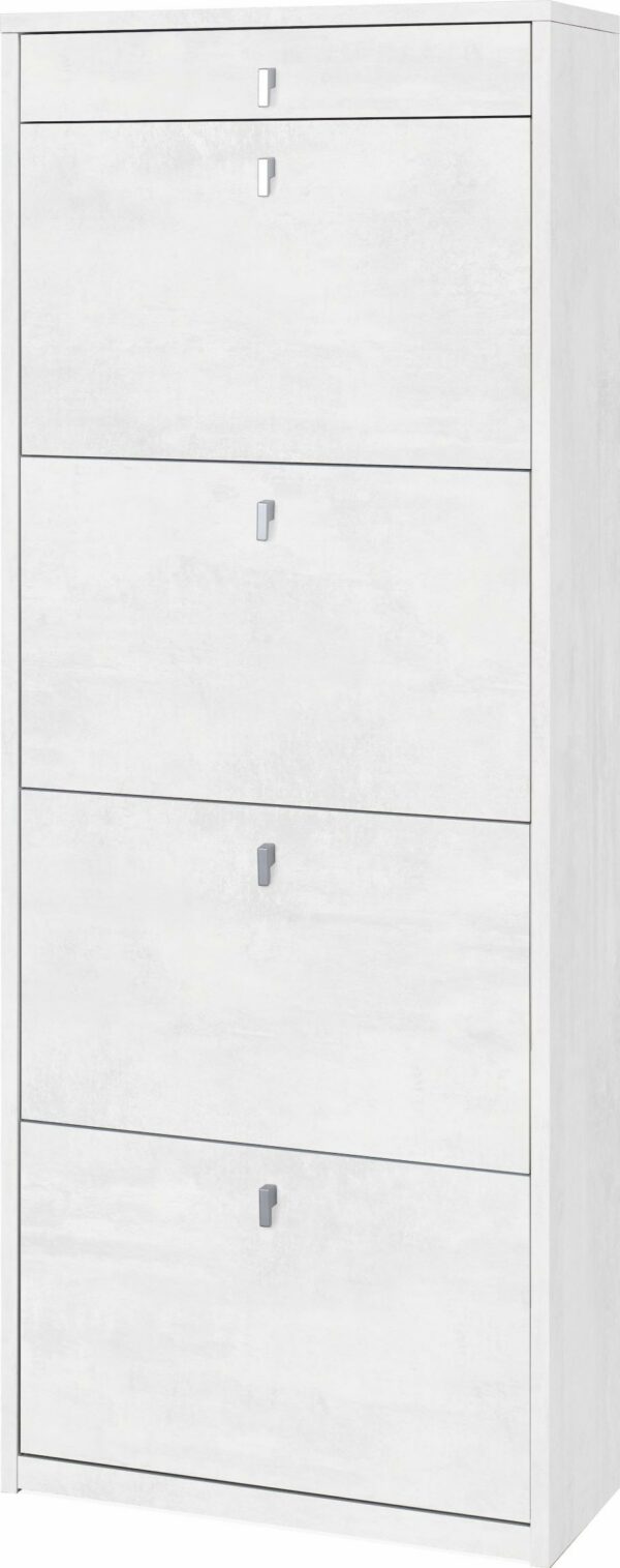 SCARPIERA 4 ANTE 1 CASSETTO ALTO P29 KIT OSSIDO BIANCO - SARMOG