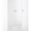 ARMADIO 3 ANTE 2 CASSETTI KIT BIANCO - SARMOG