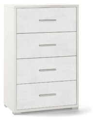MOBILE 4 CASSETTI KIT H110 OSSIDO BIANCO - SARMOG