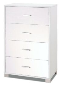 MOBILE 4 CASSETTI KIT BIANCO FIAMMATO - SARMOG