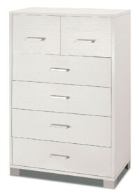 MOBILE 4+2 CASSETTI KIT BIANCO FIAMMATO - SARMOG