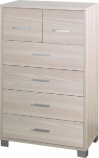 MOBILE 4+2 CASSETTI KIT OLMO CHIARO - SARMOG