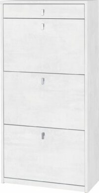 SCARPIERA 3 ANTE 1 CASSETTO P29 KIT OSSIDO BIANCO - SARMOG