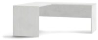 SCRIVANIA ANGOLARE SX L180 IN KIT OSSIDO BIANCO - SARMOG