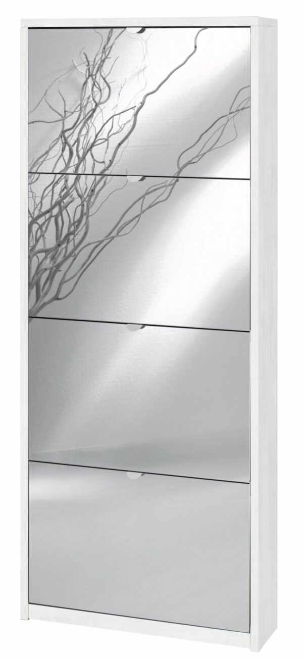 SCARPIERA 4 ANTE SPECCHIO P18 KIT OSSIDO BIANCO - SARMOG
