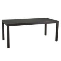 Tavolo alluminio boise antracite opaco all. rettangolare cm160/220x90h67,5/75