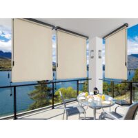 Tenda a rullo alluminio Charleston manuale beige cm120x250