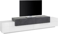 Mobile Porta TV Coro 240 – Bianco Lucido e Report