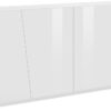 Credenza Vega 220 – 4 ante – Bianco Lucido