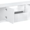 Mobile Porta TV Vega 220 – 4 ante/1 cassetto – Bianco Lucido