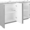Credenza Ping 160 – 4 ante – Ardesia
