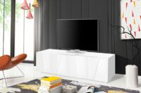 Mobile Porta TV Ping 160 – 4 ante – Bianco Lucido