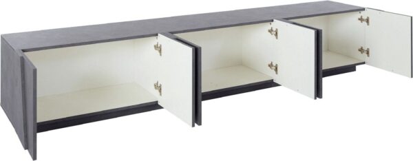 Mobile Porta TV Ping 240 – 6 ante – Ardesia