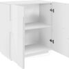 Credenza Ping 80 – 2 ante – Bianco Lucido