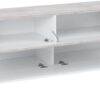 Mobile Porta TV Coro 200 – Bianco Lucido e Cemento