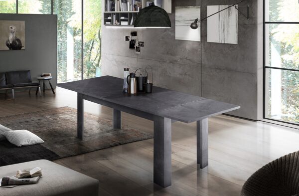 Tavolo allungabile Jesi – 160/210x75x90 – Ardesia