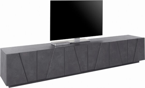 Mobile Porta TV Ping 240 – 6 ante – Ardesia