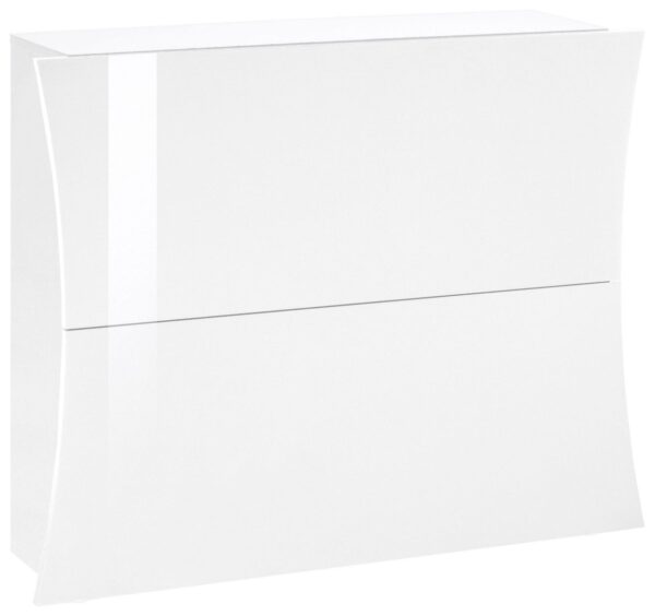 Scarpiera Arco – 2 ante – 101x81x26 – Bianco Lucido