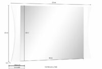 Specchiera Arco – 110x60 – Bianco Lucido