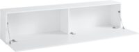 Mobile Porta TV Maruska – 1 anta a ribalta – 180x40x30 – Bianco Lucido