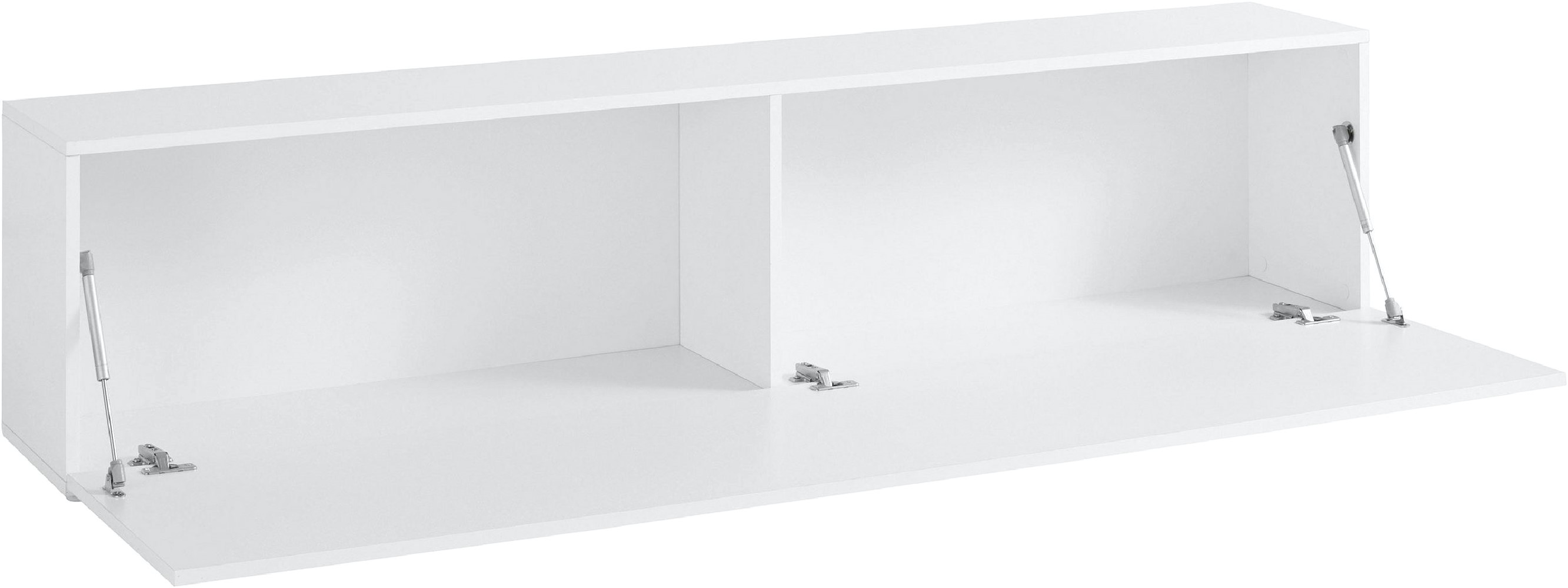 Mobile Porta TV Maruska – 1 anta a ribalta – 180x40x30 – Bianco Lucido