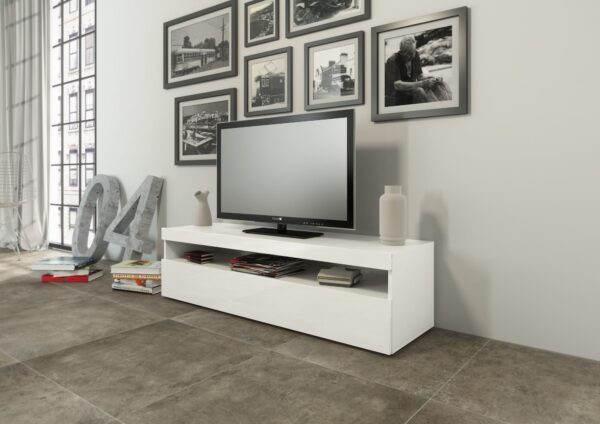 Mobile Porta TV Burrata 130 – Bianco