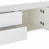 Mobile Porta TV Metis 170 – 1 anta + 4 cassetti – Bianco Lucido
