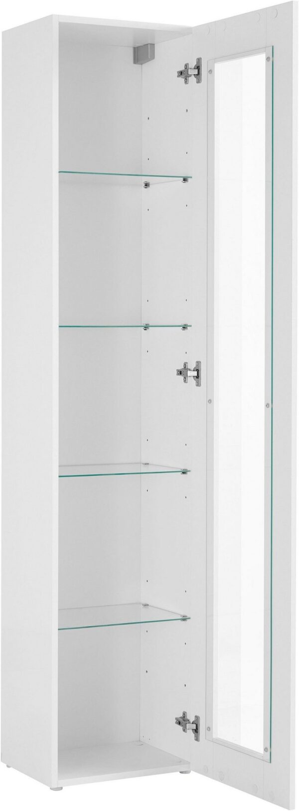 Vetrina Maruska – 1 anta – 40x180x30 – Bianco Lucido