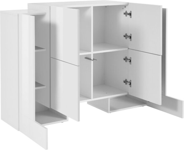 Madia Pillon 130 – 2+4 ante – Bianco Lucido