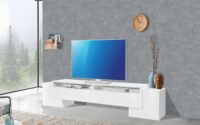 Porta TV Pillon 210 – 2+1 ante – Bianco Lucido
