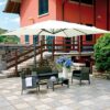 Ombrellone California MOIA 3x3mt fusto antracite