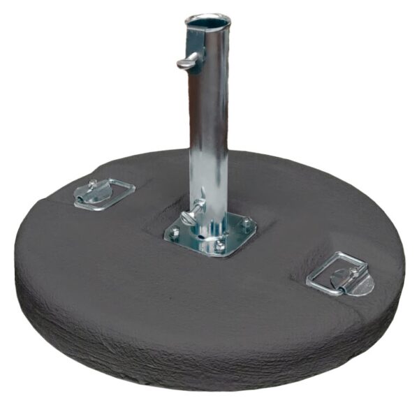 Base per ombrellone MOIA in cemento da 50 Kg grigio/bianco