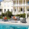 Set cassis MOIA in alluminio antracite e teak