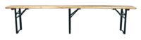 Set di due panche MOIA birreria, 220 x 24 x 48 cm