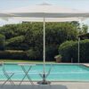 Ombrellone MOIA Nevada 3 x 3 m, fusto bianco
