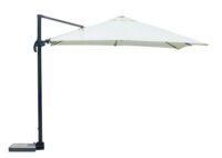 Ombrellone California MOIA 3x4 mt. con tilt basculante fusto antracite e maniglione in alluminio
