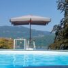 Ombrellone rettangolare MOIA 3x2 mt. grigio