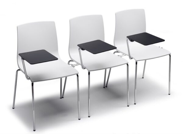 SET 2 SEDIA ALICE con tavoletta scrittoio antipanico MADE IN ITALY SCAB DESIGN
